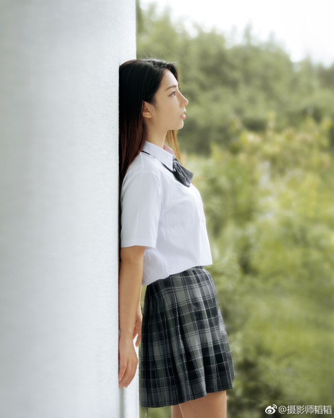 清纯美女赵双双学生制服清纯写真