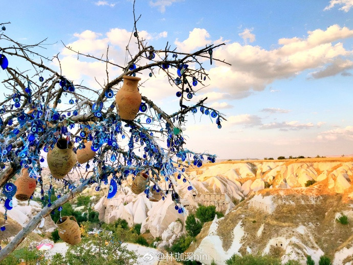 清纯美女林珈溪土耳其旅游图片