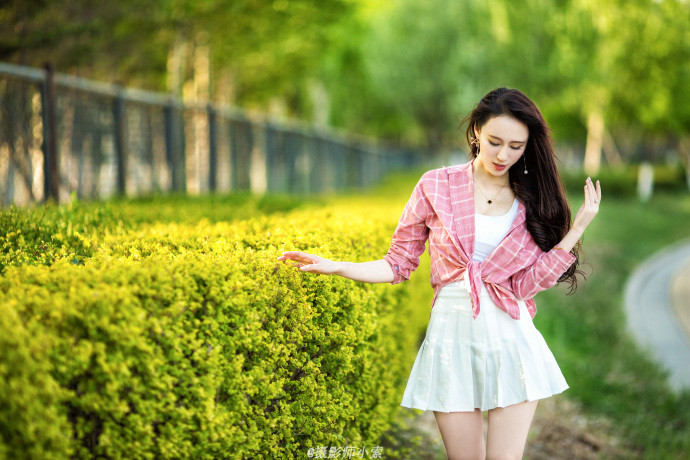 阳光美少女模特蒋励琪运动装清纯写真