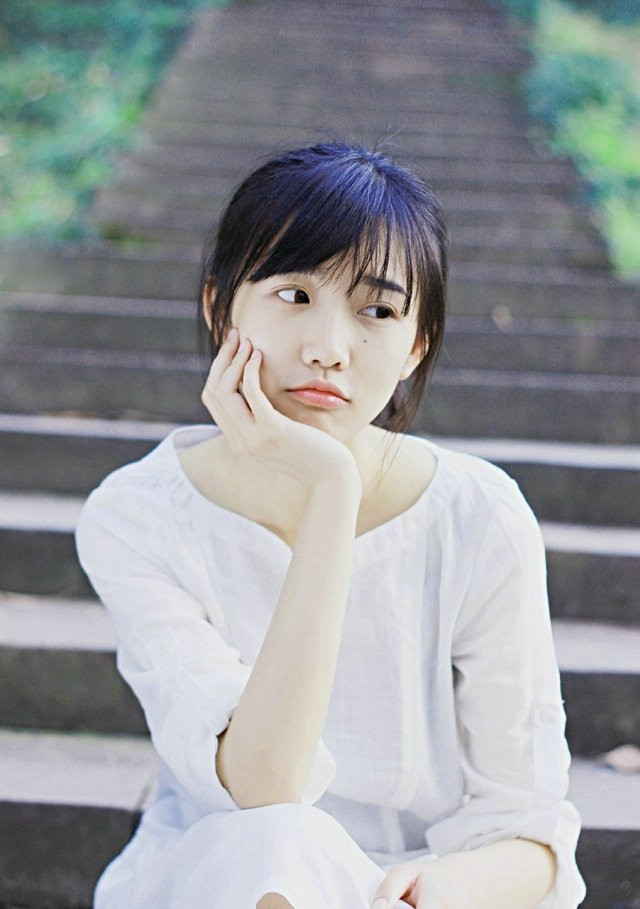 夏日校园美女小清新写真