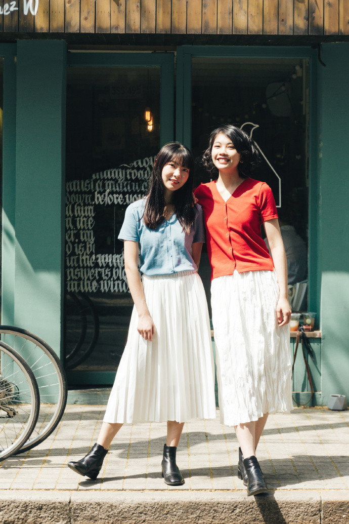 日系小清新美女日系风格服装搭配图片